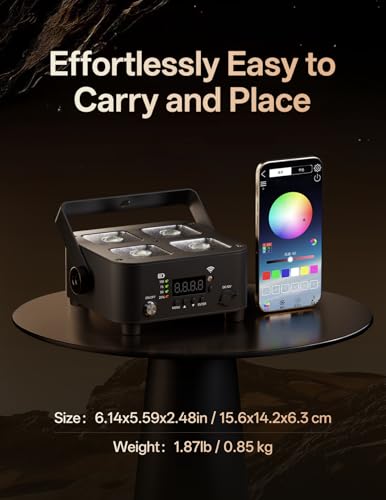 Wireless Rechargeable Stage Lights