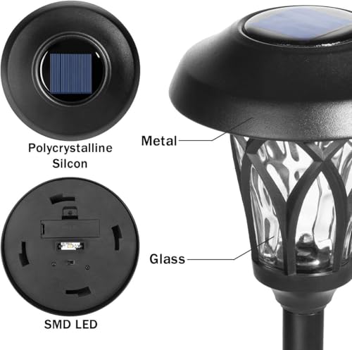Solar Pathway Lights Outdoor (6 Count)