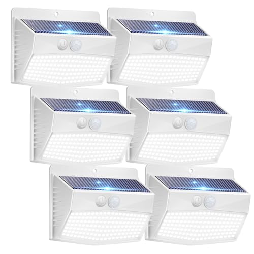 Solar Lights Outdoor Motion Sensor [138 LED (6 Count)