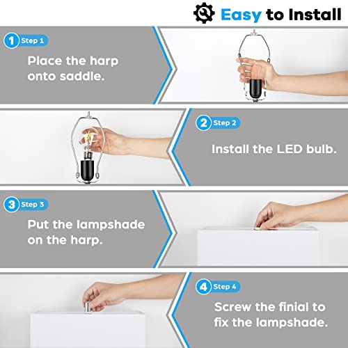 22" Silver Modern Table Lamp Set of 2 with 2 USB Ports&AC Outlet (2 Count)