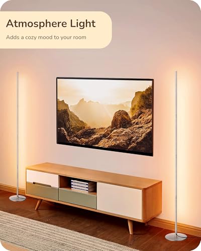 59.84" LED Corner Floor Lamp (25 Count)