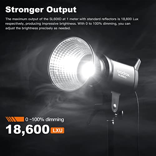 SL60IID LED Video Light 70Ws 5600K Version CRI 95+ Qa>90