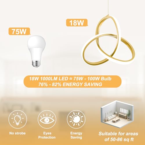 4000K Modern Led Kitchen Island Pendant Light Fixture
