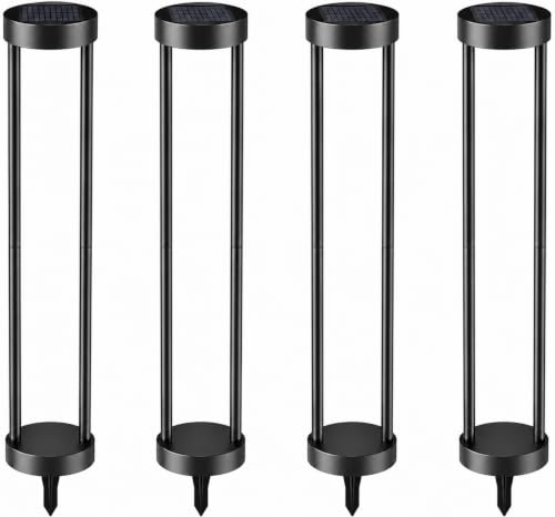 24" Solar Bollard Lights (4 Count)
