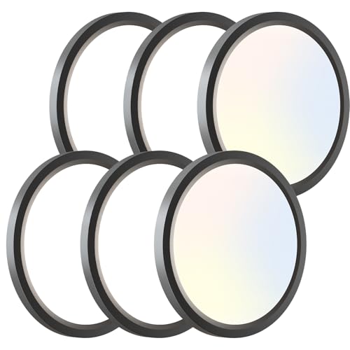 6Pack LED Ceiling Light Fixture 6.5 Inch