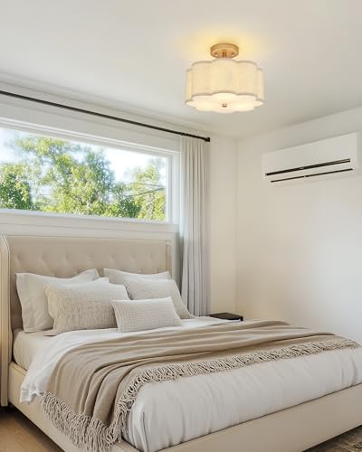 Gold Semi Flush Mount Ceiling Lights