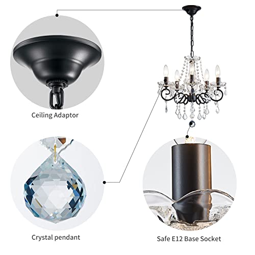 Small Crystal Chandelier