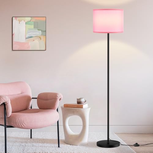 60'' Modern Floor Lamp with Shade