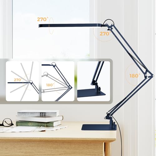 LED Desk Lamp with Slim Base