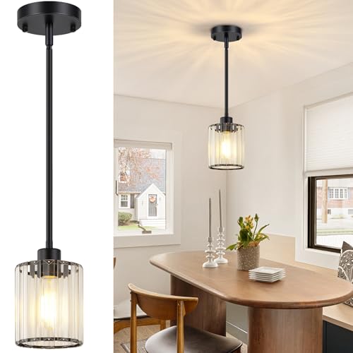 1 Pack Black Pendant Lights Kitchen Island