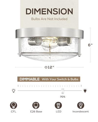 12 Inch Ceiling Light Fixture