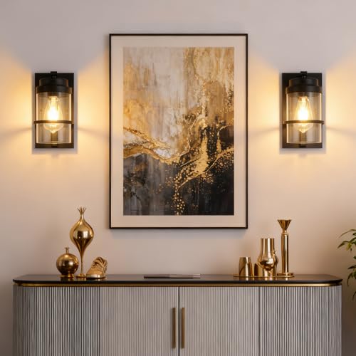 Modern Farmhouse Black Wall Sconce