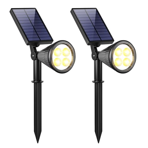 Solar Spot Lights Outdoor Adjustable Spotlights