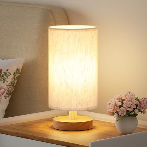 9" Small Table Lamp for Bedroom