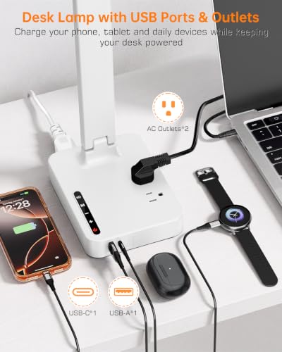 LED Desk Lamp for Dorm Office