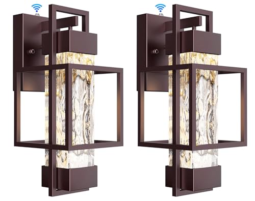 Modern Outdoor Wall Lights 2 Pack (2 Count)
