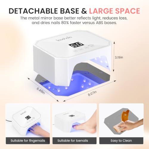 54W UV Light for Gel Nails