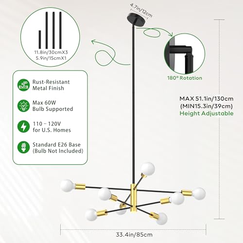Sputnik Chandelier 8