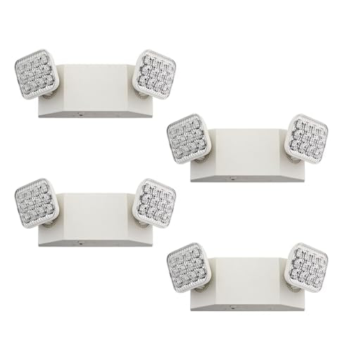 Basics LED Emergency Light (4 Count)