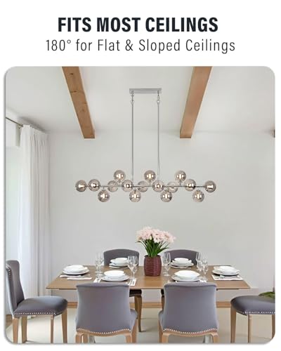 55 Inch Long Chandeliers for Dining Room Kitchen Island