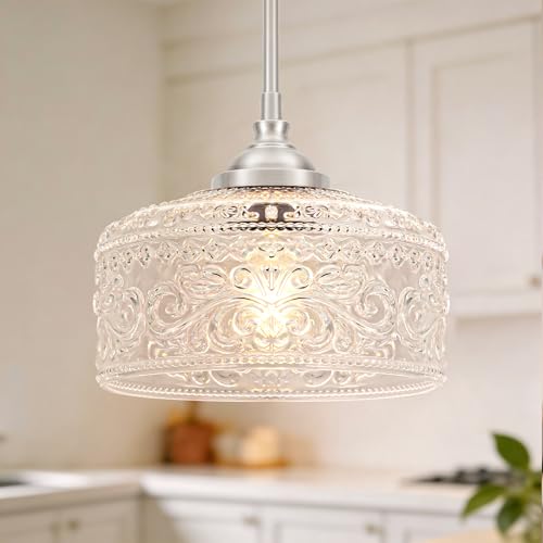 Modern Brushed Nickel Pendant Lights Kitchen Island