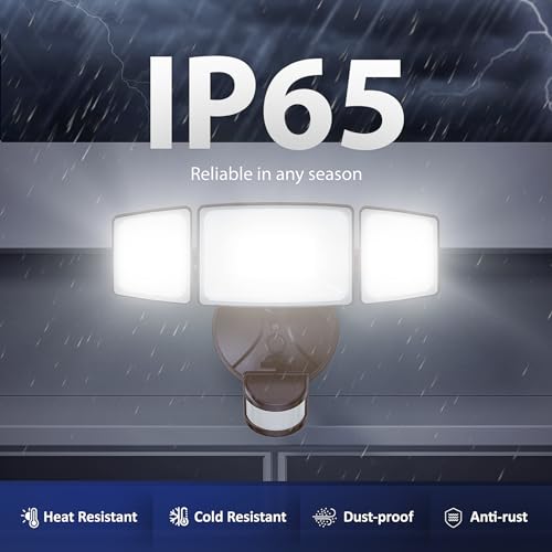 75W LED Flood Light Motion Sensor Outdoor