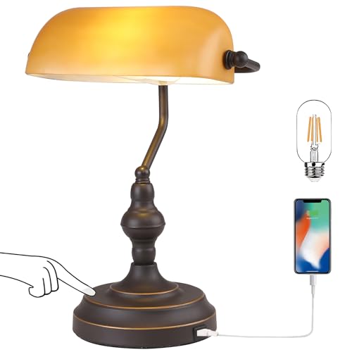 Banker Desk Lamp Touch Control