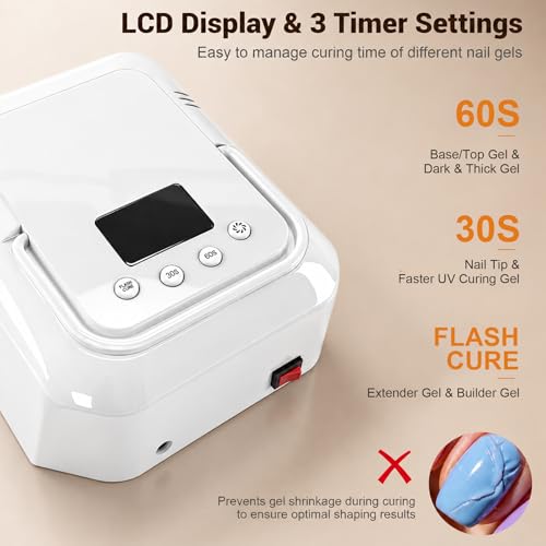 Rechargeable UV LED Nail Lamp Cordless