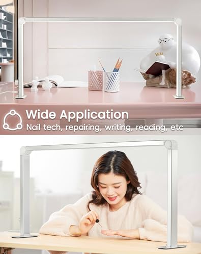 Foldable Half Moon Light for Nail Desk
