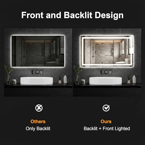 LED Bathroom Mirror with Lights
