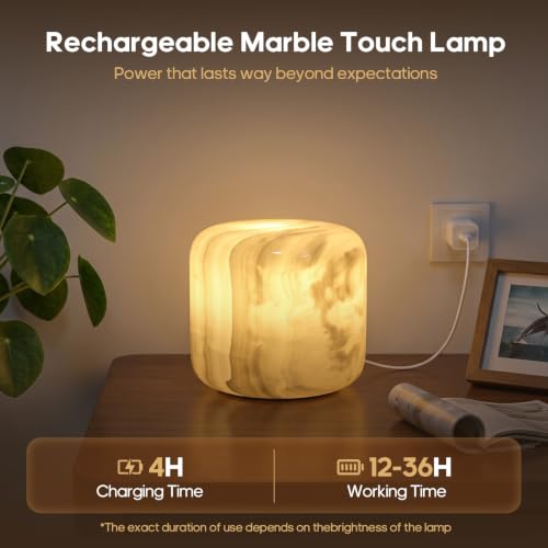 Natural Stone Marble Night Light