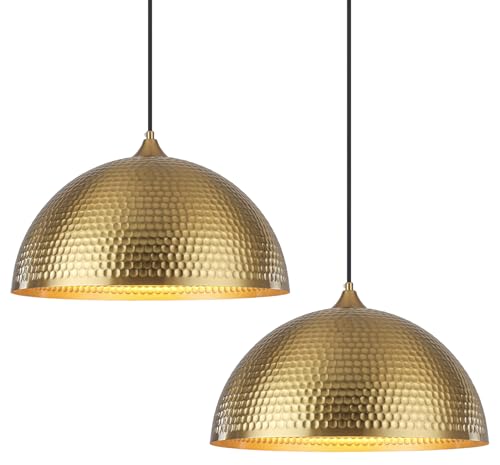 Gold Pendant Light 16 inch