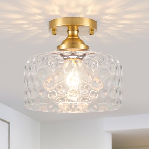 Small Semi Flush Mount Ceiling Light Fixture