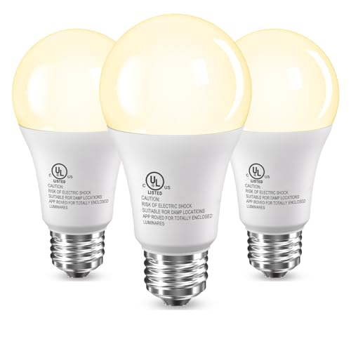 3 Pack LED Light Bulbs 100 Watt Equivalent (3 Count)