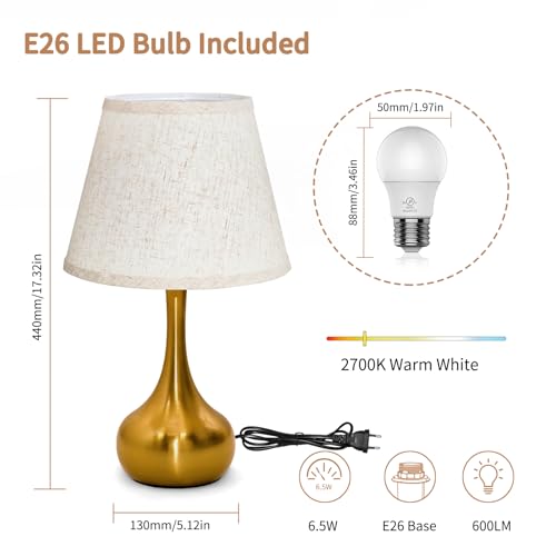 Touch Table Lamp Set of 2 (2 Count)