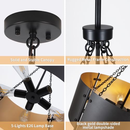 19.68'' Drum Chandelier 5