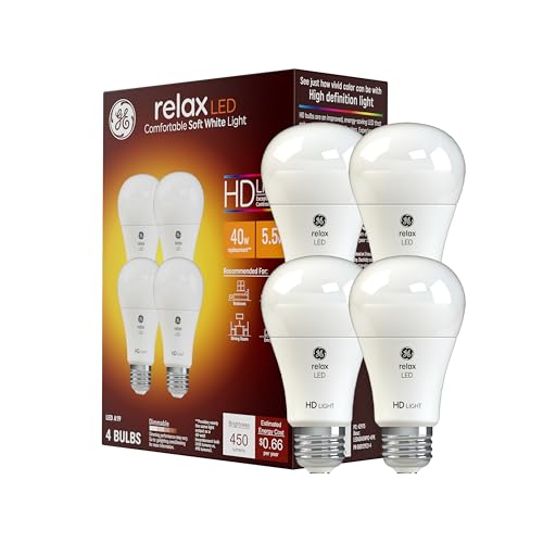 Relax LED Light Bulbs (4 Count)
