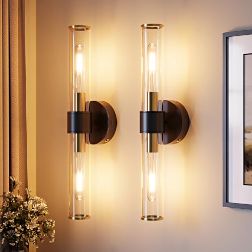 Battery Operated Wall Sconces Set of 2 (2 Count)