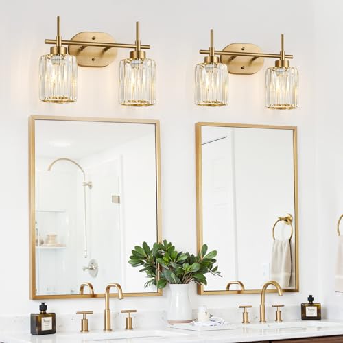 Modern Crystal Bathroom Vanity Light