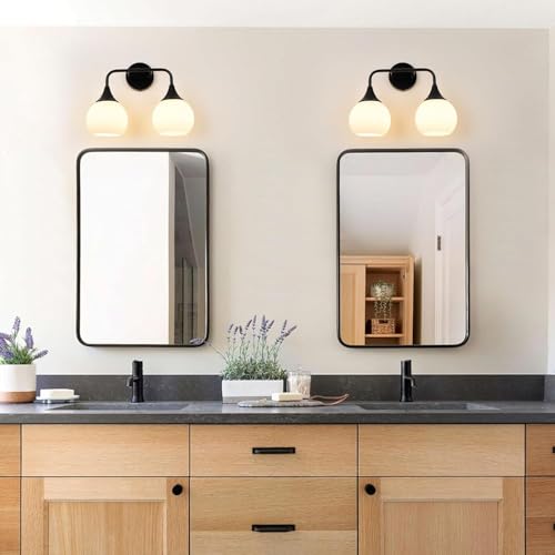 4 Pack White Frosted Globe Glass Shade (4 Count)