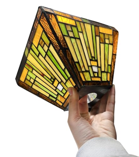 stained glass lampshade .glass replacement lampshade
