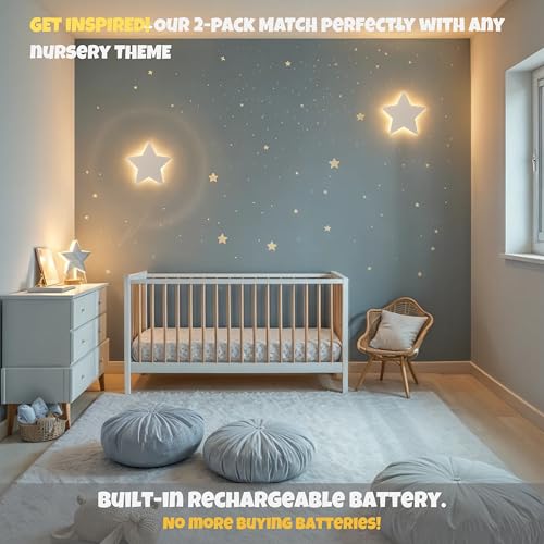 Star Wall Lights 2 Pack (2 Count)