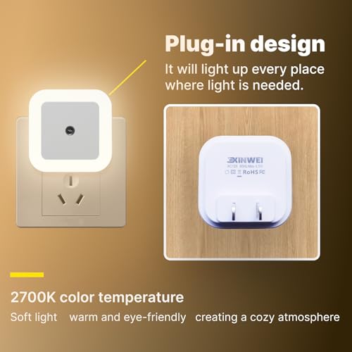 Night Lights Plug into Wall (6 Count)