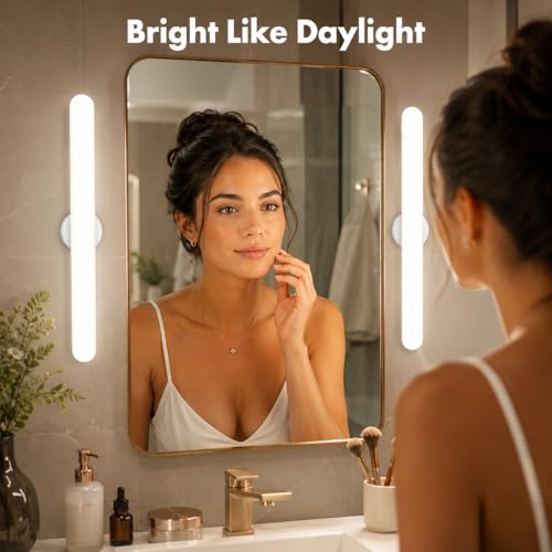 Set of 2 Vanity Makeup Lights for Mirror (2 Count)