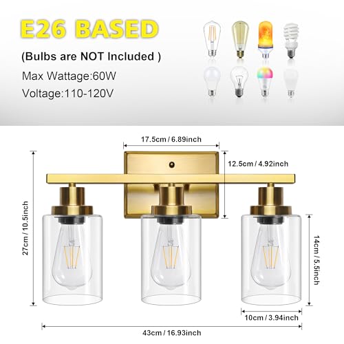 Bathroom Vanity Light Fixtures