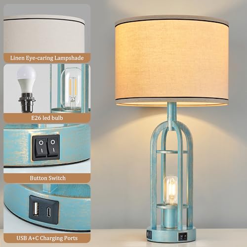 Table Lamps for Living Room Set of 2 (2 Count)