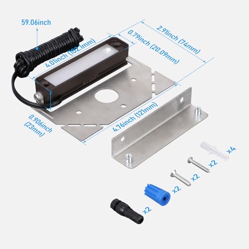 8 Pack 4 Inch LED Hardscape Lighting (8 Count)