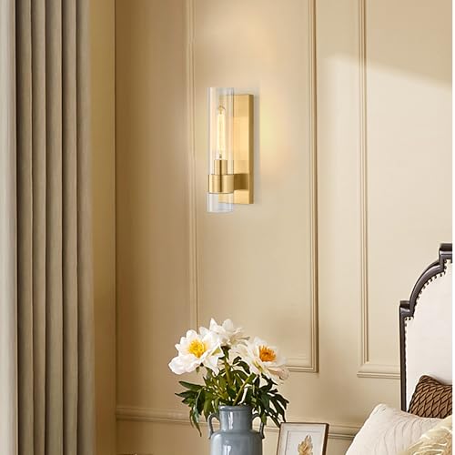 Gold Wall Sconces Set of 2 (2 Count)