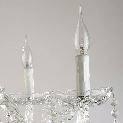 Saint Mossi 6 Light Chandelier Modern K9 Crystal Chandelier Lighting