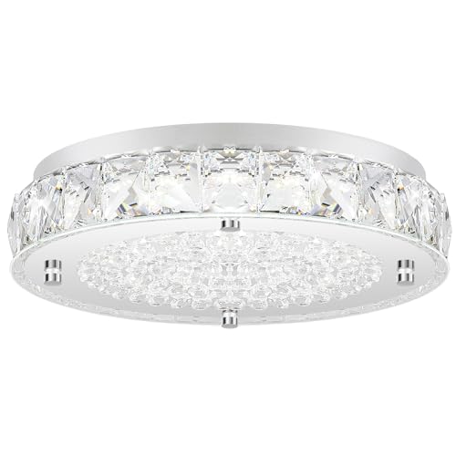 Crystal Flush Mount Chandeliers